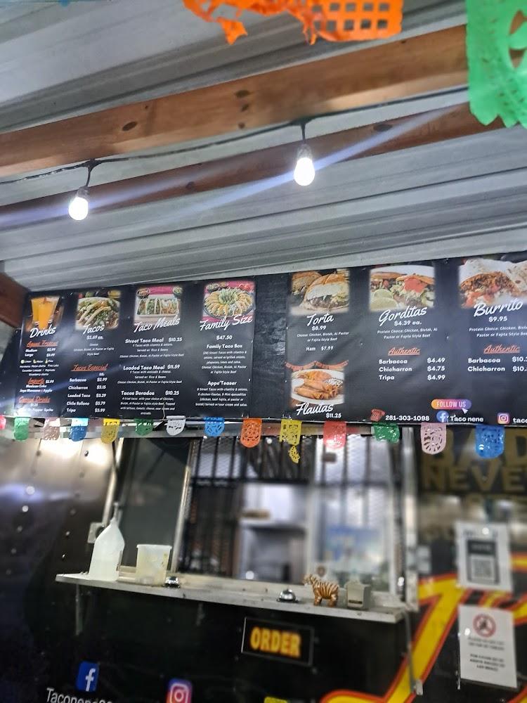 Taco Nene Inc. Menu image 1
